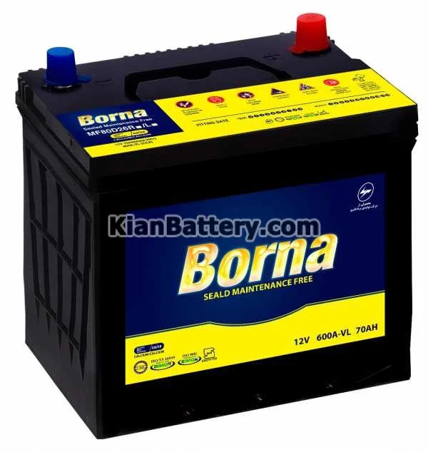 Borna Battery MF باتری مارک Borna محصول برنا باطری