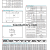مشخصات باتری 100 آمپر ساعت یو پی اس موریسل
