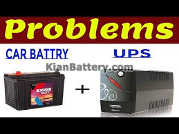 استفاده از باتری ماشین تفاوت باتری یو پی اس و باتری ماشین