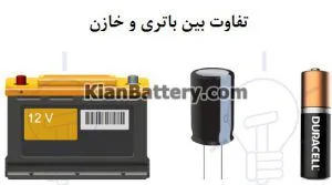 تفاوت بین خازن و باتری ماشین