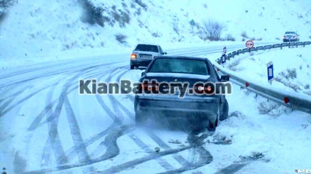 آموزش رانندگی در برف و نکات ایمنی خودرو در زمستان