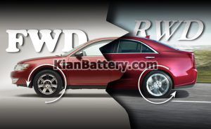 مقایسه خودروی FWD با RWD