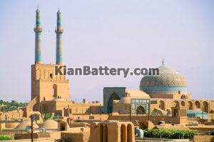 مسجد جامع یزد بلند ترین مناره در ایران