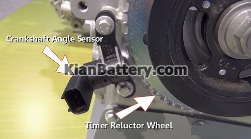 crankshaft angle sensor سنسور دور موتور خودرو و علائم خرابی آن چیست؟