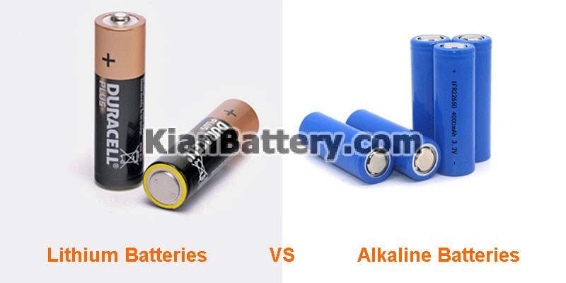مقایسه باتری لیتیومی و آلکالاین